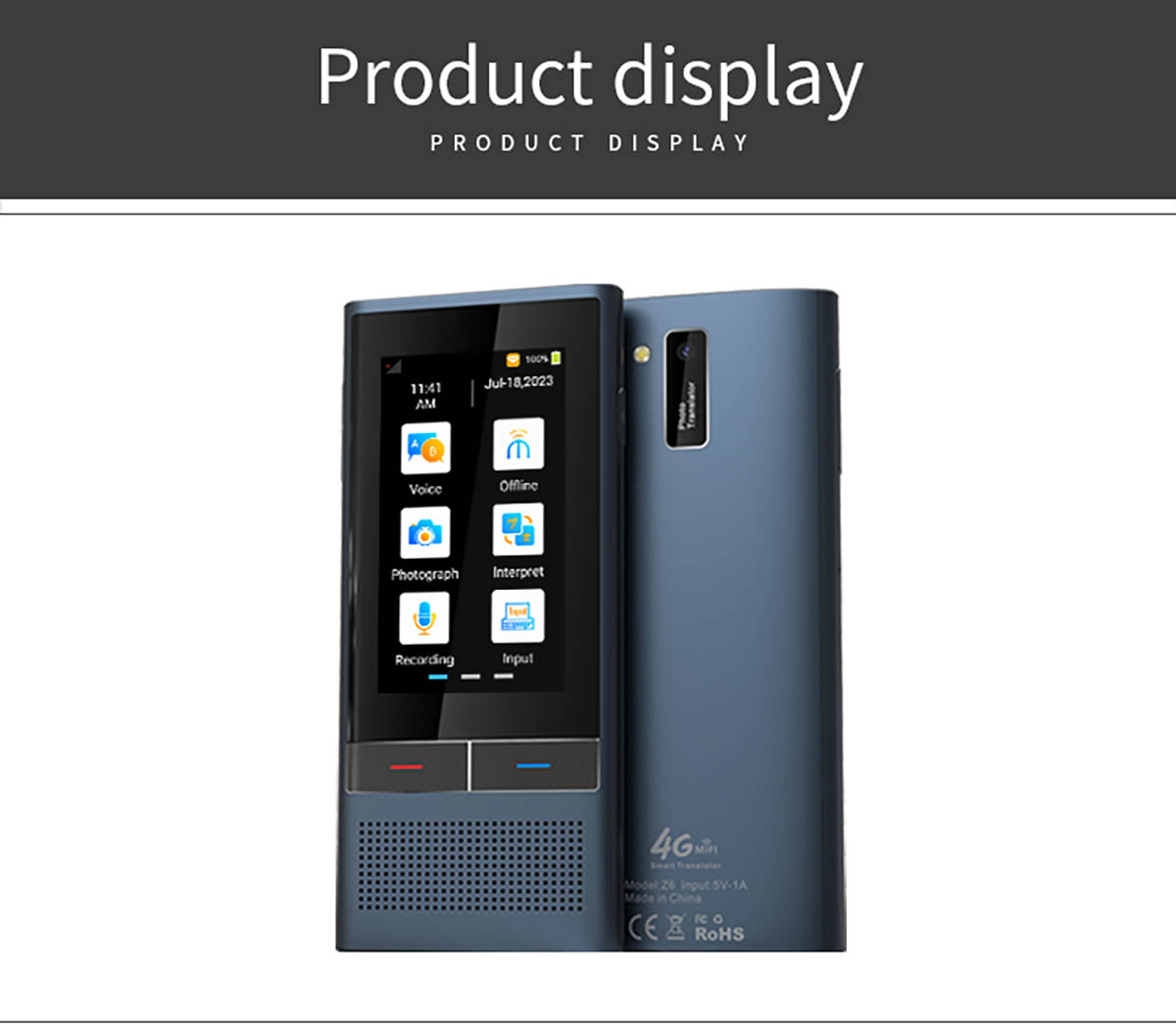 Portable Real-Time Translation Device (18)