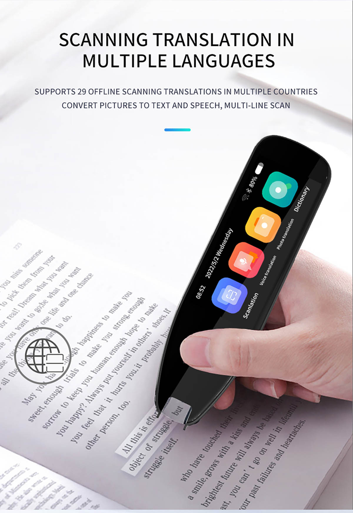 S7H Multi-language Offline Portable Translation Pen (2)