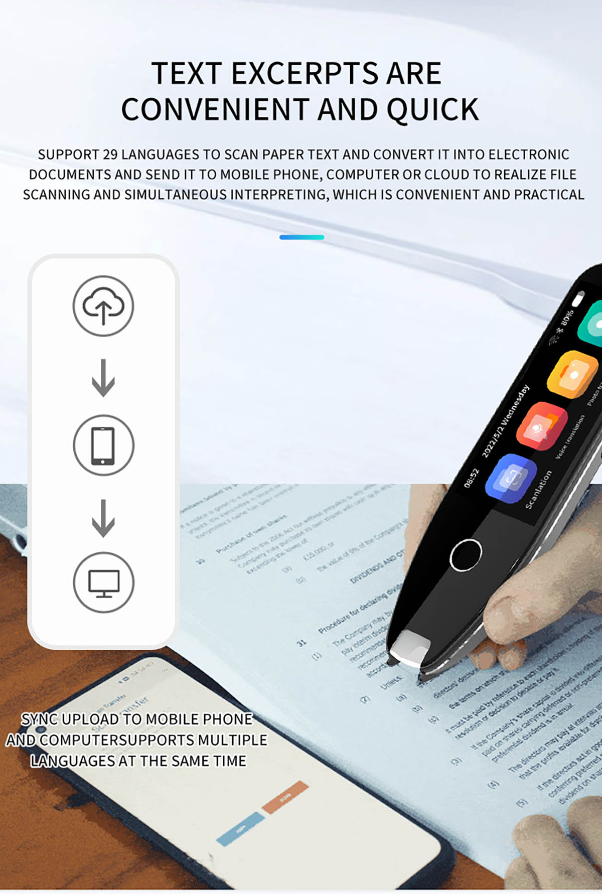 S7H Multi-language Offline Portable Translation Pen (3)