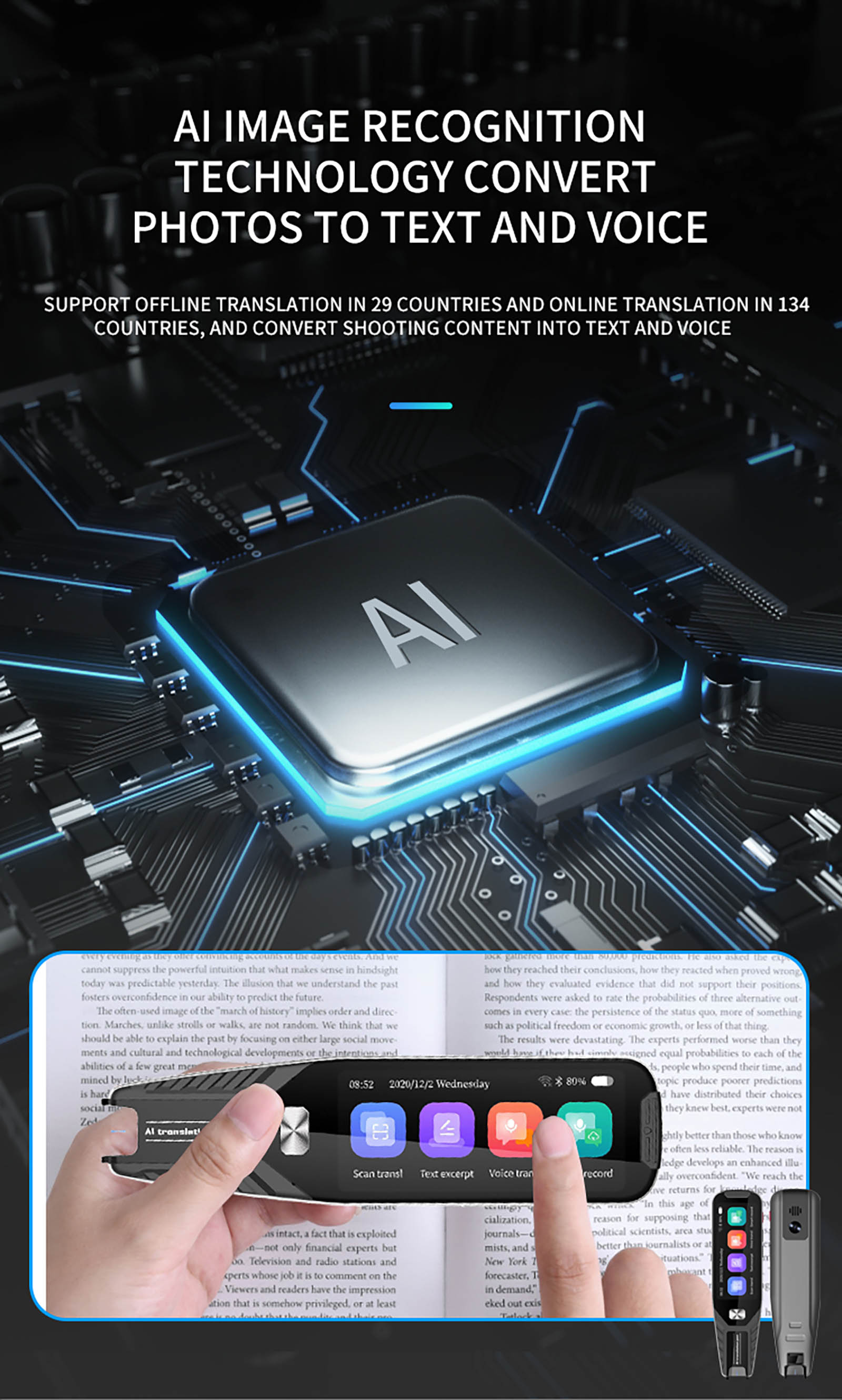 S8 Professional Global Translation Pen (5)