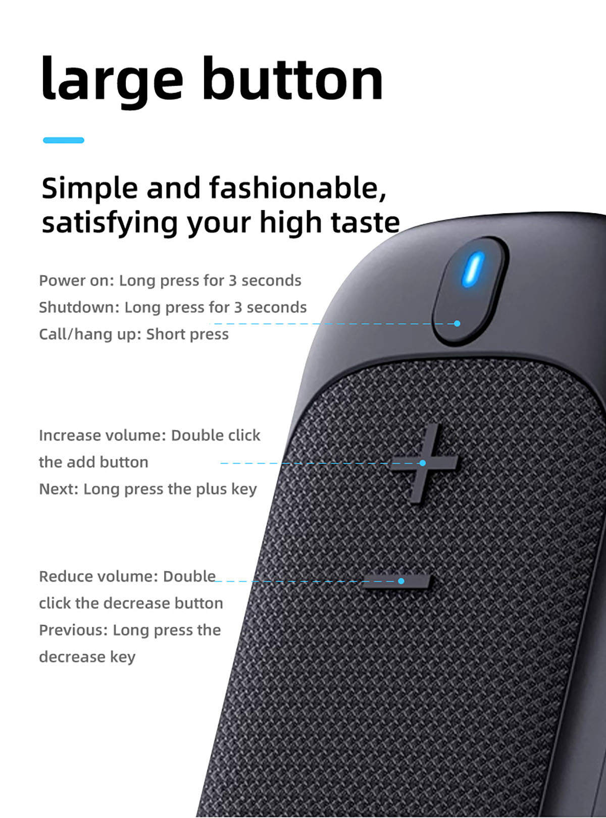 WS11 Smart Voice Translation Bluetooth Speaker (10)