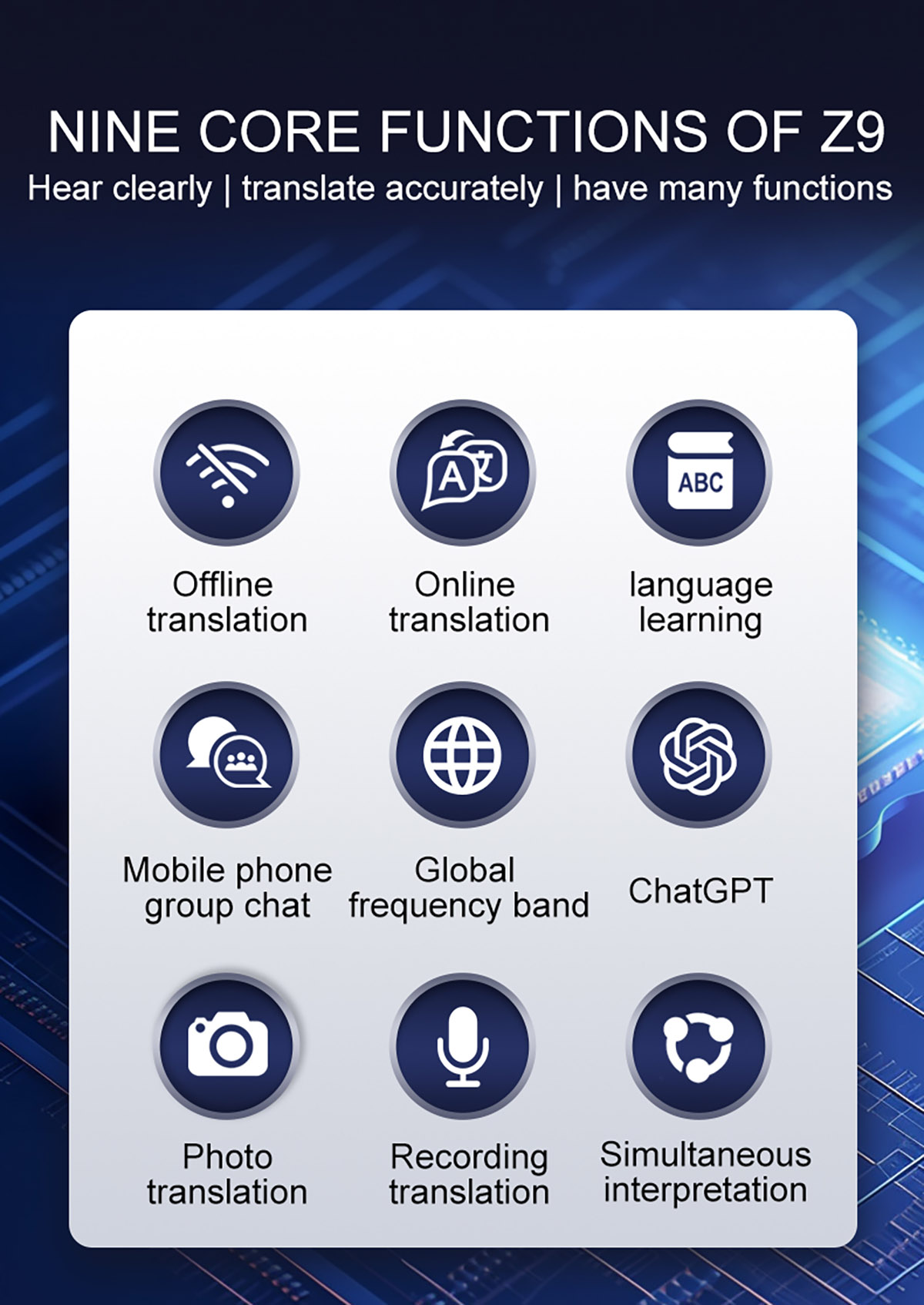 Z9 4G Translation Machine - Global Communication Made Easy (2)